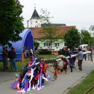Stavění máje 6.6.2009