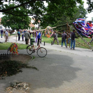 Stavění máje 6.6.2009