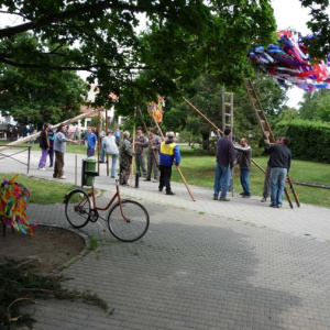 Stavění máje 6.6.2009