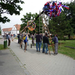 Stavění máje 6.6.2009