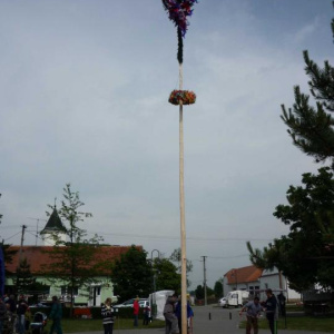 Stavění máje 6.6.2009
