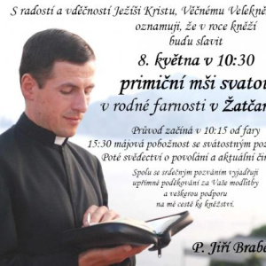 8.5.2010 Pozvánka na primici