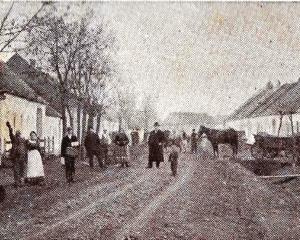 Třebomyslice kolem roku 1900
