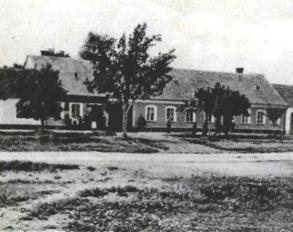 Čumpův dům kolem roku 1912