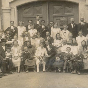 Svatba Jana Rozprýma (*1903)