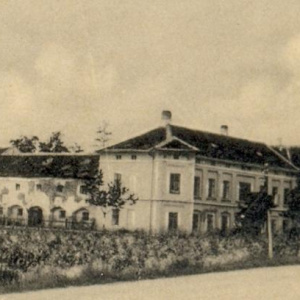 Panský dvůr v roce 1947