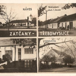 Zatčany - Třebomyslice 1942