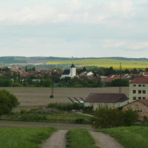 Pohled od Telnice 8.5.2011