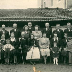 1939 Zlatá svatba Františka a Anežky Sýkorových