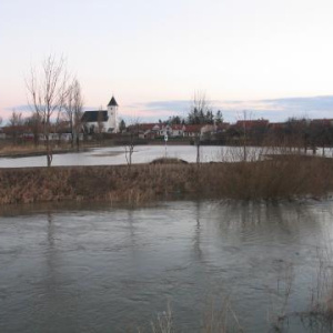 Rozvodněná Cezava 19.3.2005