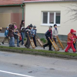 Hrkání na Bílou sobotu 2008