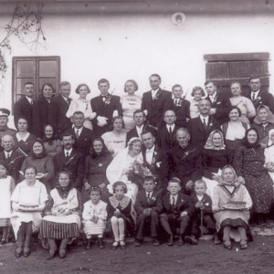 1935 Svatba Františka Zezuly a Štěpánky Čumpové