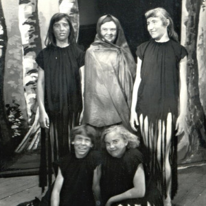 Strakonický dudák: na snímku V.Severová, Rorečková, Hytychová, Zachrdlová