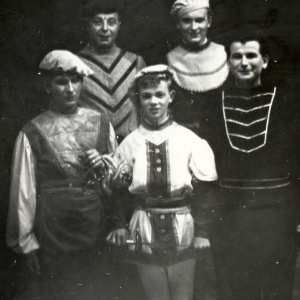 Romeo a Julie: na snímku J.Lauterbach, V.Klanica, E.Hladký, M.Richter, J.Hladký