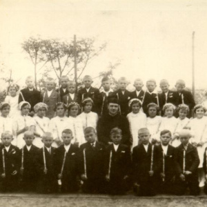 1939 První sv. přijímání s P. Josefem Soukopem