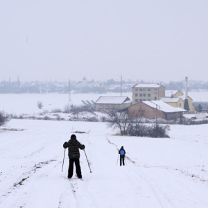 Pohled od severu 15.2.2013