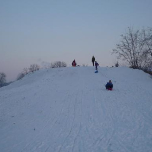 Kopec u hřiště 4.12.2010
